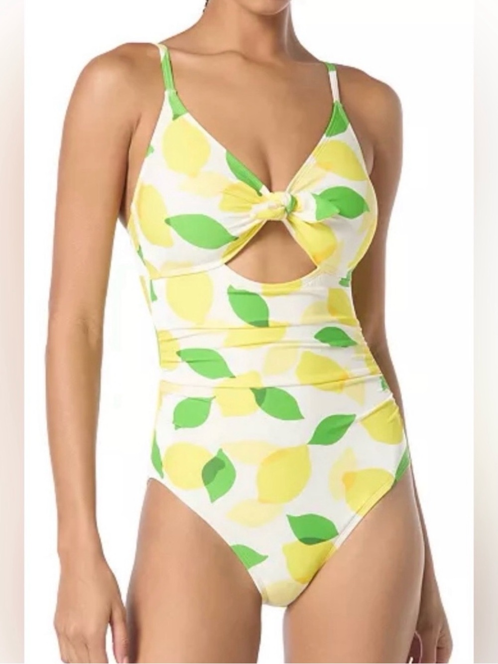 Kate spade New York 🍋lemons🍋cut out swimsuit XS or Large NWT